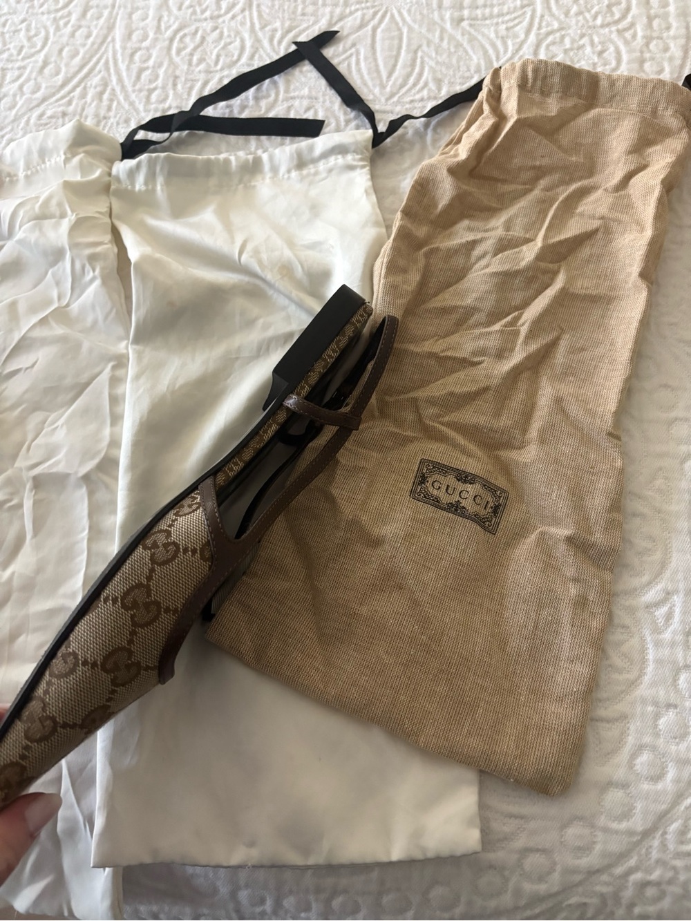 Gucci GG Monogram Slingback
flat, size 38 - Picture 7 of 7